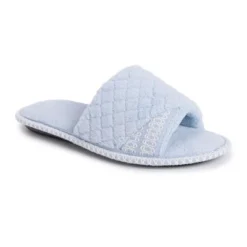 MUK LUKS Women's Sally Open Toe Scuff Slipper 25 MUK LUKS Women's Sally Open Toe Scuff Slipper -Noble Heels GUEST c17e083f 3041 4567 afaf b85de06a10d6