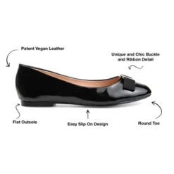 Journee Collection Womens Kim Slip On Round Toe Ballet Flats -Noble Heels GUEST c22a93af db9d 467c 976b 295148b6f685