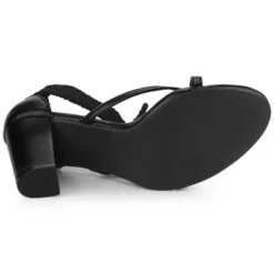 Allegra K Women's Flip Flops Chunky Heel Lace Up Heels Sandals 13 Allegra K Women's Flip Flops Chunky Heel Lace Up Heels Sandals -Noble Heels GUEST c2ead0c5 6247 4239 9929 7a74a3145f31