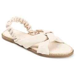 Journee Collection Womens Kiandra Espadrille Flat Sandals -Noble Heels GUEST c405f7ca 5c05 4d5c a9ad a981e5f8f975