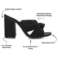 Journee Collection Womens Tabithea Tru Comfort Foam Open Square Toe Block Heel Sandals -Noble Heels GUEST c42bd976 6417 4887 9894 8ae6be4dcf1e