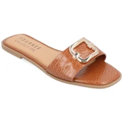 Journee Collection Womens Joarie Tru Comfort Foam Slip On Croco Slide Sandals 25 Journee Collection Womens Joarie Tru Comfort Foam Slip On Croco Slide Sandals -Noble Heels GUEST c494a071 2f9b 4172 816c 82bcdd66429d