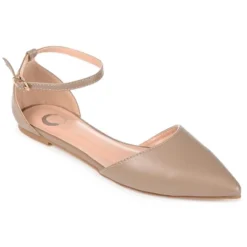 Journee Collection Womens Reba Buckle Pointed Toe Ballet Flats 35 Journee Collection Womens Reba Buckle Pointed Toe Ballet Flats -Noble Heels GUEST c521ce0a 7bc7 48bf a6f5 853418749a25