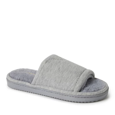 Dearfoams Womens Demi Rib Knit Slide 7 Dearfoams Womens Demi Rib Knit Slide - Image 5