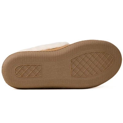 RockDove Women's Caroline Glittered Moccasin Slipper 5 RockDove Women's Caroline Glittered Moccasin Slipper - Image 3