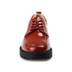 Journee Collection Womens Zina Oxford Almond Toe Lace-up Flats -Noble Heels GUEST cc6ce8a4 8246 4b7f b7e9 a0a4396cd8fd