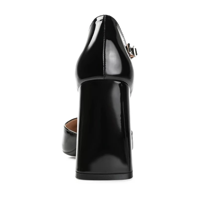 Journee Collection Womens Hesster Mary Jane Mid Block Heel Square Toe Pumps 4 Journee Collection Womens Hesster Mary Jane Mid Block Heel Square Toe Pumps - Image 2