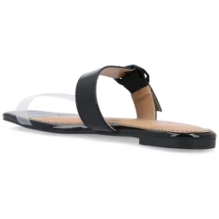 Journee Collection Womens Jeysha Tru Comfort Foam Slip On Slide Flat Sandals -Noble Heels GUEST ce028d49 8b41 4426 9bd7 03773ae9664e