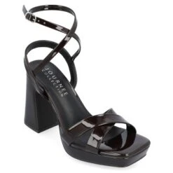 Journee Collection Womens Zorana Tru Comfort Foam Mid Heel Platform Sandals -Noble Heels GUEST cee20e8a 33da 40b4 b5ba 4c74d7255762