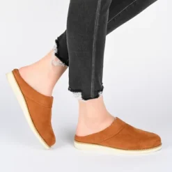 Journee Collection Womens Sabine Slip On Mules Almond Toe Slippers -Noble Heels GUEST ceea00b7 3061 4739 80bf 15de9ba4c59c