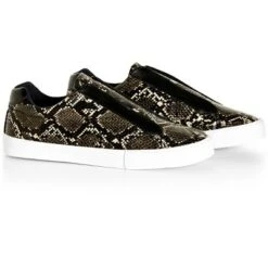 Women's WIDE FIT Sammy Leisure Shoe - Snake Print | EVANS -Noble Heels GUEST d038a84f e65b 4c49 a84b 543249952629