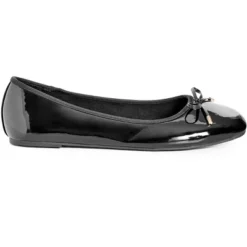 Women's WIDE FIT Patent Ballet Flat - Black | EVANS 15 Women's WIDE FIT Patent Ballet Flat - Black | EVANS -Noble Heels GUEST d05dcca0 7714 4aeb a502 8afc27f0c456