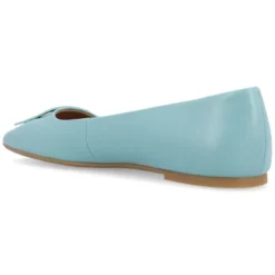 Journee Collection Womens Zimia Tru Comfort Foam Ballet Slip On Square Toe Flats -Noble Heels GUEST d46b12a1 2933 4b4b b631 e3ba964c4c54