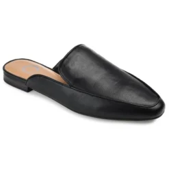 Journee Collection Womens Akza Slip On Square Toe Mules Flats -Noble Heels GUEST d87878c9 14f0 4fb1 beb0 1f563a4cea0b