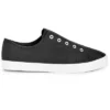 Women's WIDE FIT Laceless Trainer - Black | EVANS -Noble Heels GUEST daee7018 af8c 4448 b486 812c4b87181e