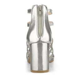 Allegra K Women's Cage Strappy Gladiators Chunky Heels Sandals -Noble Heels GUEST db6e4886 0a89 420c af92 04d36e3ca6d2