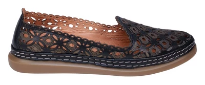 Cools 21 Tumi Perforated Memory Foam Leather Flats 3 Cools 21 Tumi Perforated Memory Foam Leather Flats