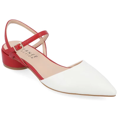 Journee Collection Womens Brynn Croco Vegan Leather Pointed Toe Flats 15 Journee Collection Womens Brynn Croco Vegan Leather Pointed Toe Flats - Image 13