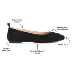 Journee Collection Womens Tannya Tru Comfort Foam Slip On Round Toe Ballet Flats -Noble Heels GUEST e2da3344 56b7 4fbe 9f32 34a9ff3159f8