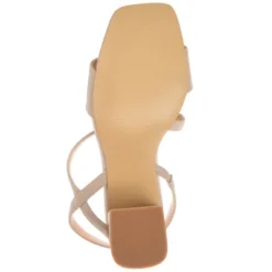 Journee Collection Womens Lirryc Open Toe Mid Block Heel Pumps -Noble Heels GUEST e4f0394f 1603 4ab9 81b5 95bc0a4233a8