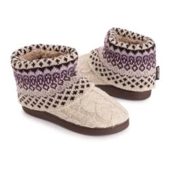 MUK LUKS Women's Rochelle Slippers -Noble Heels GUEST e6a8e8ce b66a 4cba 9c66 aaccdaa94256