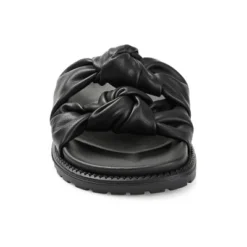 Journee Collection Womens Melanie Slide Flat Sandals -Noble Heels GUEST e7a1c267 cbbf 4599 9cfd 4028abe8a135