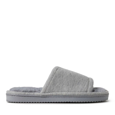 Dearfoams Womens Demi Rib Knit Slide 4 Dearfoams Womens Demi Rib Knit Slide - Image 2