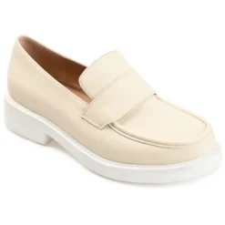 Journee Collection Womens Saydee Loafer Round Toe Slip On Flats -Noble Heels GUEST ebe2868b fef6 4d7e 8824 d27ba0ee94d5