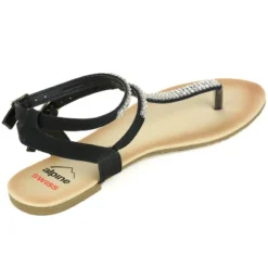 Alpine Swiss Womens Slingback T-Strap Rhinestone Ankle Strap Thong Sandals 11 Alpine Swiss Womens Slingback T-Strap Rhinestone Ankle Strap Thong Sandals -Noble Heels GUEST ebe332c3 03cf 4636 a529 0399dc4d73cd