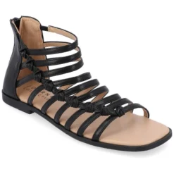 Journee Collection Womens Petrra Tru Comfort Foam Gladiator Back Zip Sandals -Noble Heels GUEST ec746a8e a543 40e1 83b5 42d98ec75e72