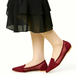 Allegra K Women's Pointed Toe Mesh Slip On Ballet Flats 13 Allegra K Women's Pointed Toe Mesh Slip On Ballet Flats -Noble Heels GUEST ef4a50f1 07f2 478d bda4 1a29d57c800c