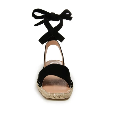 Journee Collection Womens Emelie Tru Comfort Foam Espadrille Flat Sandals 7 Journee Collection Womens Emelie Tru Comfort Foam Espadrille Flat Sandals - Image 5