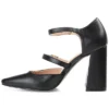 Journee Collection Womens Isadorah Mary Jane Mid Block Heel Square Toe Pumps -Noble Heels GUEST f878bfa2 7823 4f8c 8b57 5ecb0015cac8