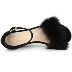 Allegra K Women's Espadrille Platform Heels Faux Fur Wedge Sandals 12 Allegra K Women's Espadrille Platform Heels Faux Fur Wedge Sandals -Noble Heels GUEST f8e50170 8876 49d1 8122 6a506155c6a3