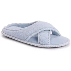 MUK LUKS Women's Ada Crossband Slipper -Noble Heels GUEST fbe1186c 260d 4aa5 95a1 b209ef2dc499