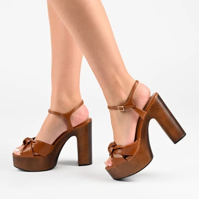 Journee Collection Womens Lorrica Tru Comfort Foam High Heel Open Toe Sandals 10 Journee Collection Womens Lorrica Tru Comfort Foam High Heel Open Toe Sandals - Image 8