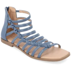 Journee Collection Womens Petrra Tru Comfort Foam Gladiator Back Zip Sandals -Noble Heels GUEST fd605285 d75d 483f bf9b 2f36aec4ca02